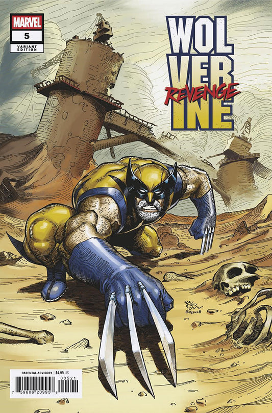 WOLVERINE REVENGE #5 (OF 5) EJ SU VARIANT
