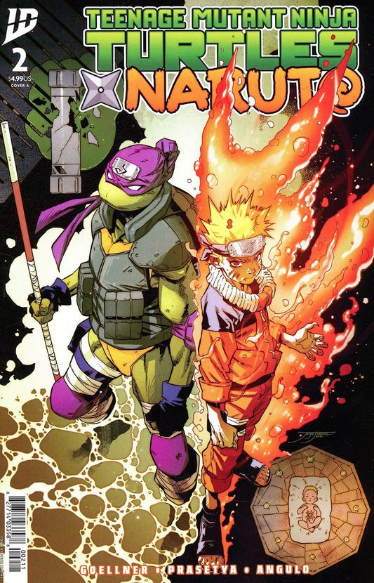 TEENAGE MUTANT NINJA TURTLES X NARUTO #2 COVER A (JIMéNEZ)