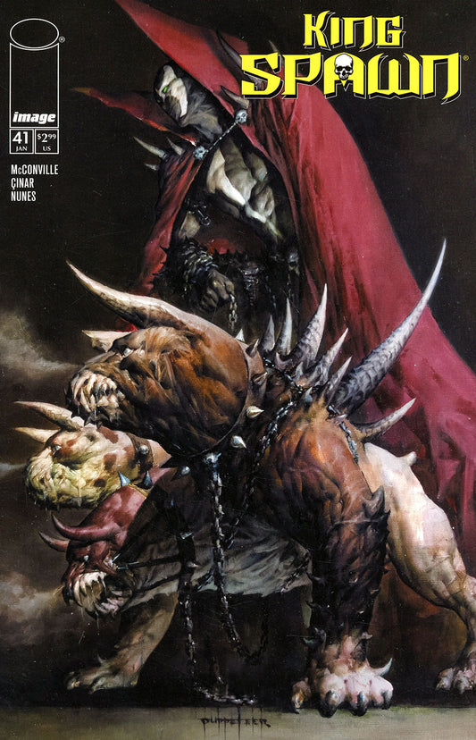 KING SPAWN #41 COVER A PUPPETEER LEE