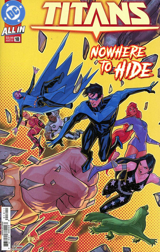 TITANS #18 COVER A PETE WOODS