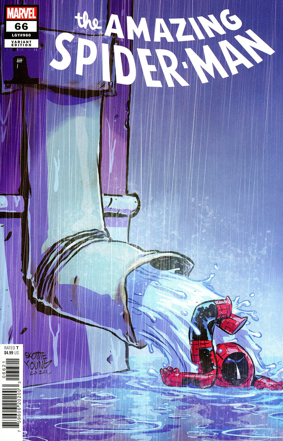 AMAZING SPIDER-MAN #66 SKOTTIE YOUNG 8 DEATHS OF SPIDER-MAN VARIANT