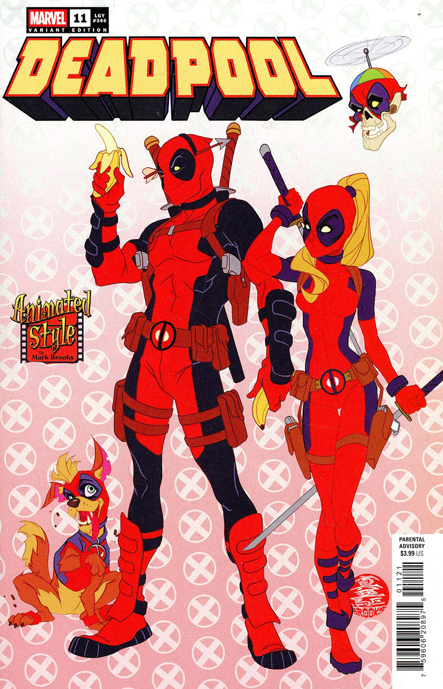 DEADPOOL #11 MARK BROOKS ANIMATED-STYLE VARIANT [DVS]