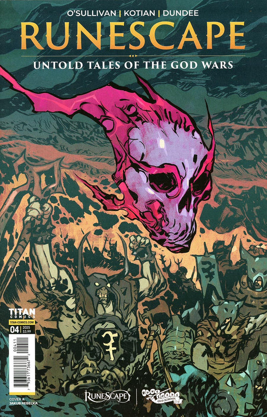 RUNESCAPE UNTOLD TALES OF THE GOD WARS #4 (OF 4) COVER A JAKUB REBELKA (MATURE)