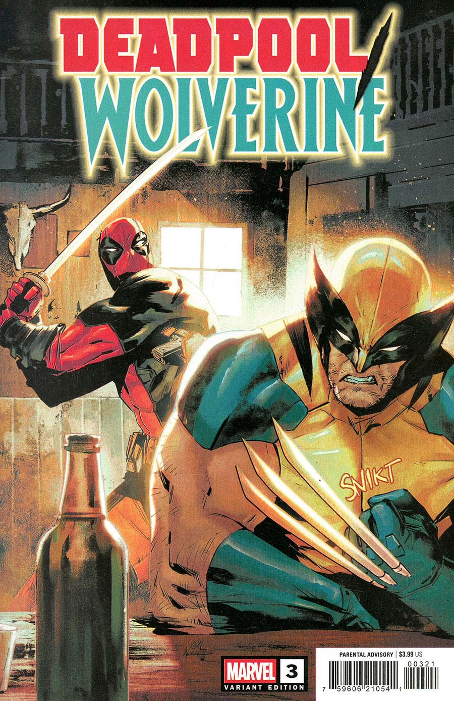 DEADPOOL WOLVERINE #3 RAFAEL DE LATORRE VARIANT