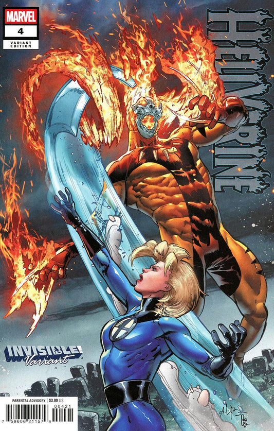 HELLVERINE #4 ANDREI BRESSAN INVISIBLE! VARIANT