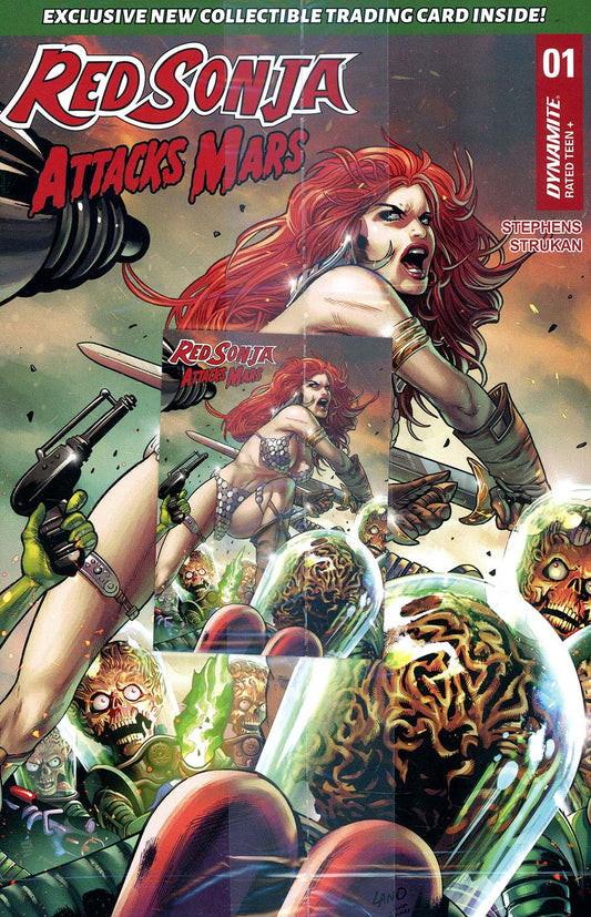 RED SONJA ATTACKS MARS #1 COVER C LAND