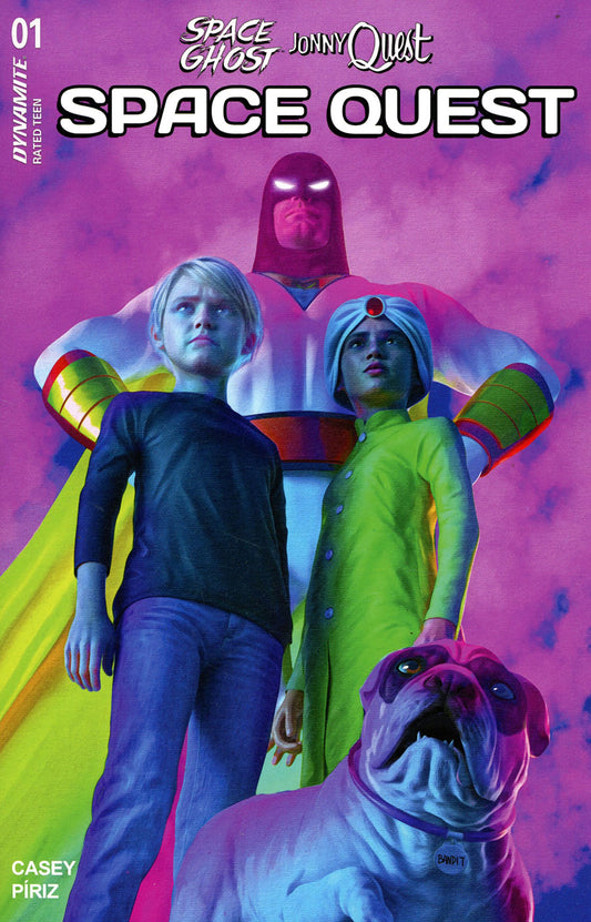 SPACE GHOST JONNY QUEST SPACE QUEST #1 COVER A SPEARS