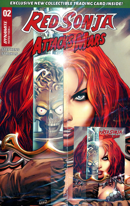 RED SONJA ATTACKS MARS #2 COVER C LAND