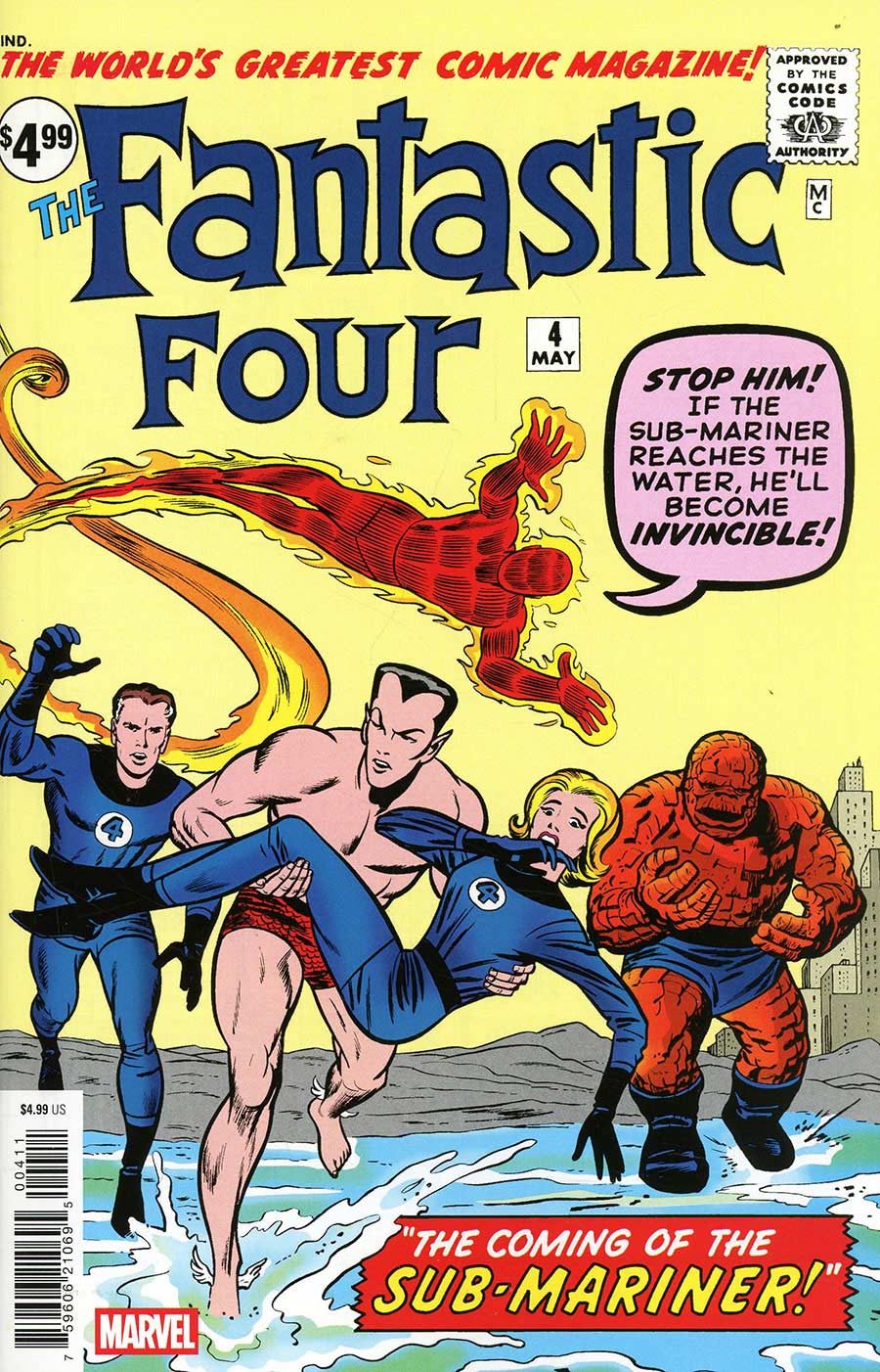 FANTASTIC FOUR #4 FACSIMILE EDITION