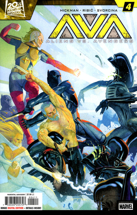 ALIENS VS. AVENGERS #4