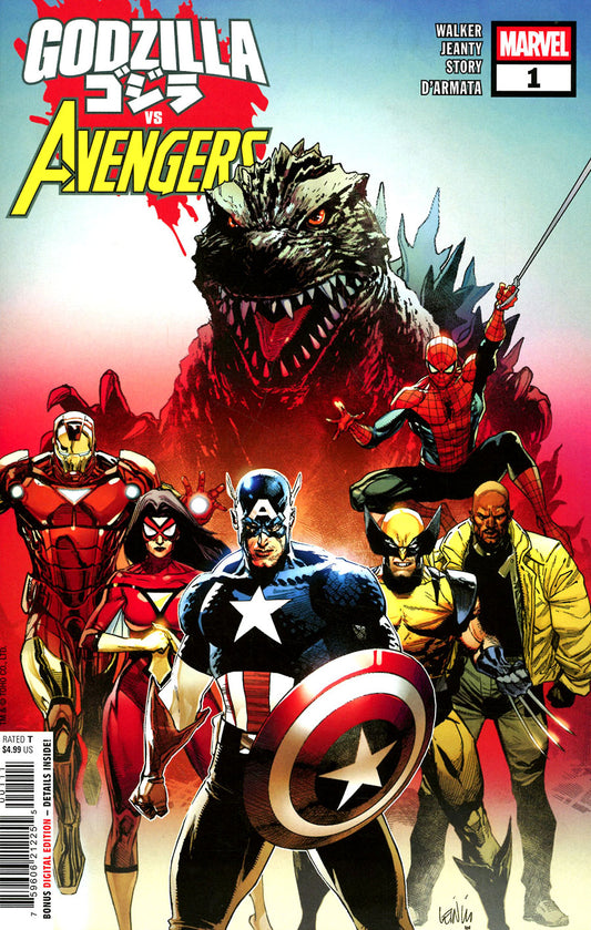 GODZILLA VS. AVENGERS #1