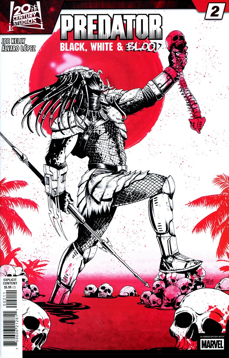 PREDATOR: BLACK, WHITE & BLOOD #2