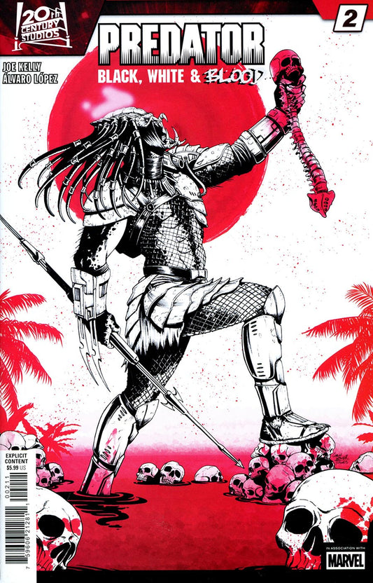 PREDATOR: BLACK, WHITE & BLOOD #2