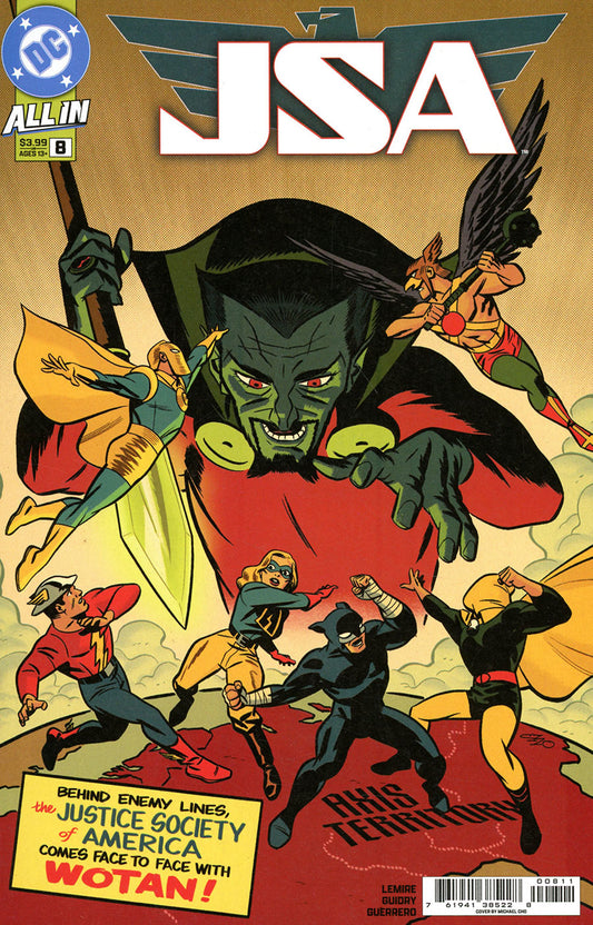 JSA #8 COVER A MICHAEL CHO