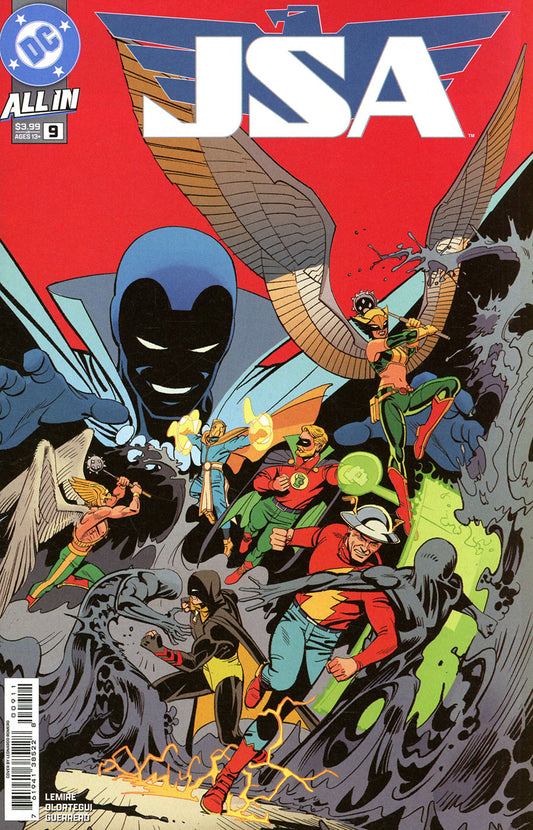JSA #9 COVER A LEONARDO ROMERO
