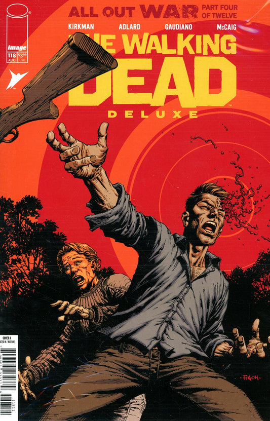WALKING DEAD DELUXE #118 COVER A DAVID FINCH & DAVE MCCAIG (MATURE)