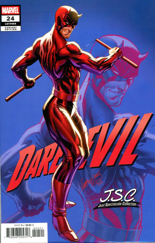 DAREDEVIL #24 J. SCOTT CAMPBELL JUST SPECTACULAR COLLECTION VARIANT