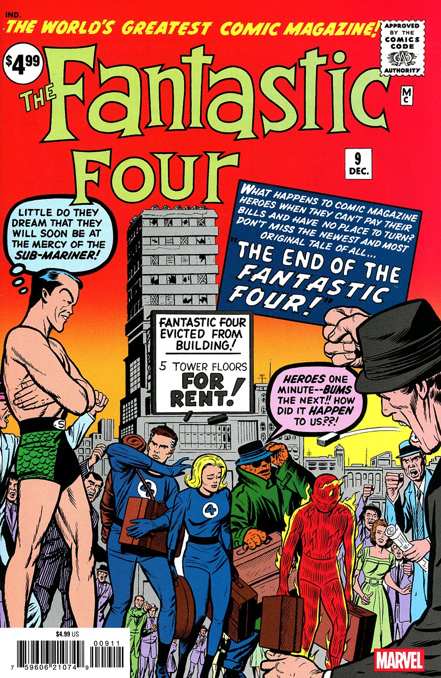 FANTASTIC FOUR #9 FACSIMILE EDITION