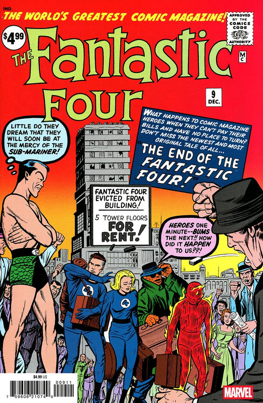 FANTASTIC FOUR #9 FACSIMILE EDITION