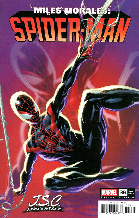 MILES MORALES: SPIDER-MAN #36 J. SCOTT CAMPBELL JUST SPECTACULAR COLLECTION VARIANT