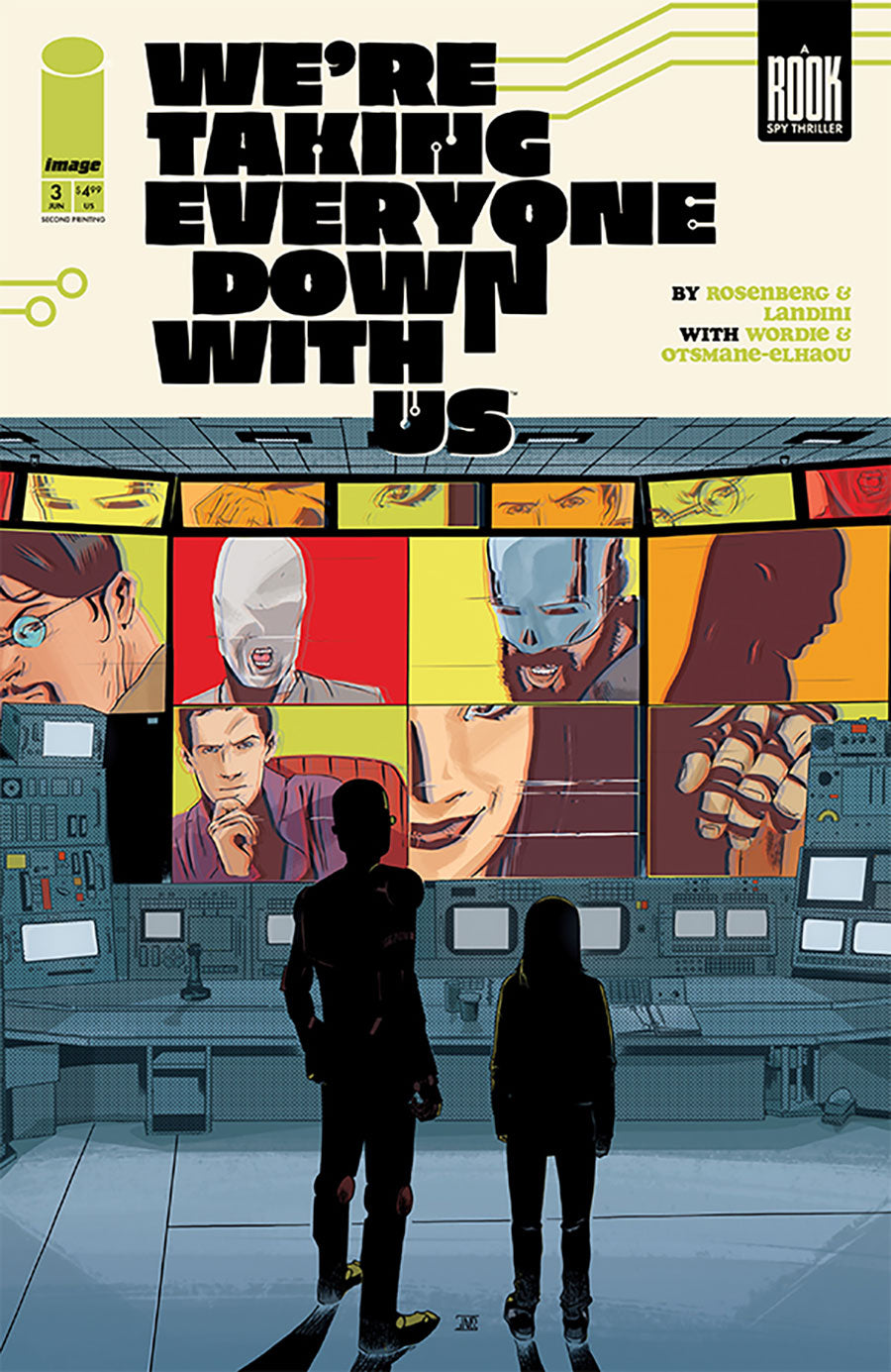WE'RE TAKING EVERYONE DOWN WITH US #3 (OF 6) 2ND PRINT (MATURE)