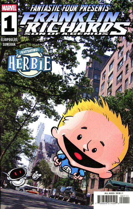 FANTASTIC FOUR PRESENTS: FRANKLIN RICHARDS - SON OF A GENIUS #1