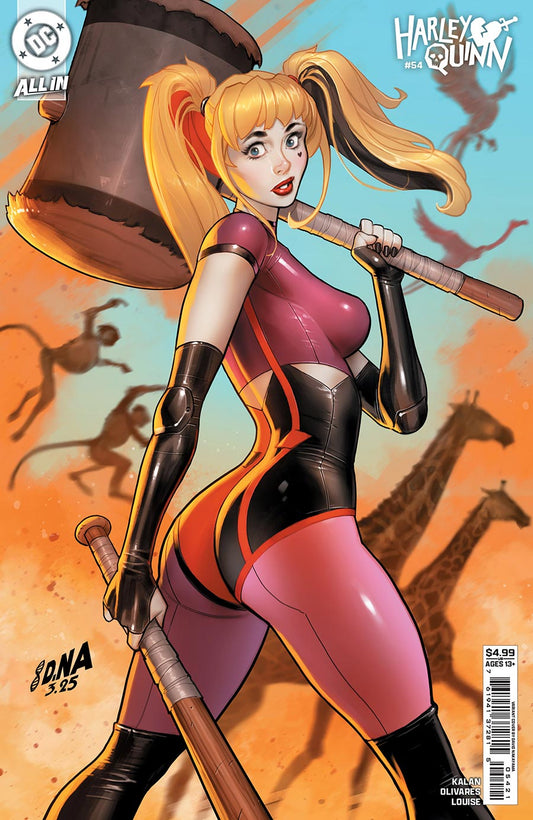HARLEY QUINN #54 COVER B DAVID NAKAYAMA CARD STOCK VARIANT