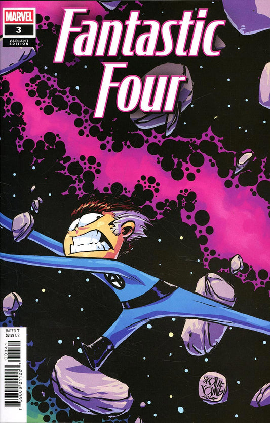 FANTASTIC FOUR #3 SKOTTIE YOUNG 5 PART CONNECTING VARIANT [DOOM]