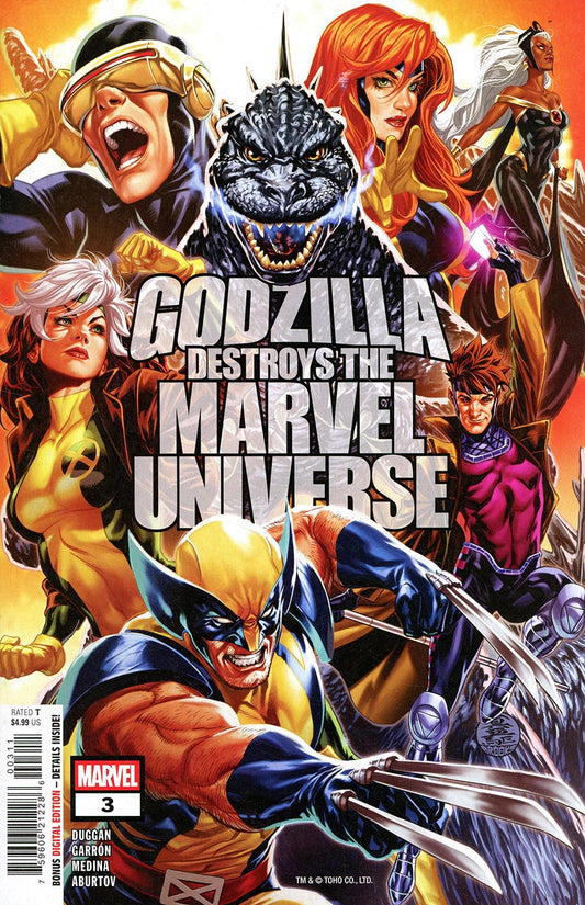 GODZILLA DESTROYS THE MARVEL UNIVERSE #3