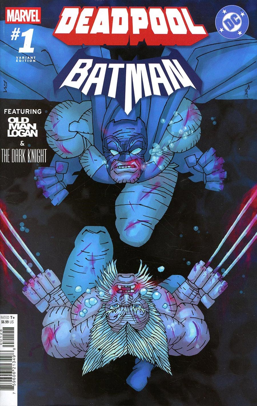 MARVEL DC DEADPOOL BATMAN #1 FRANK MILLER 1:50 VARIANT