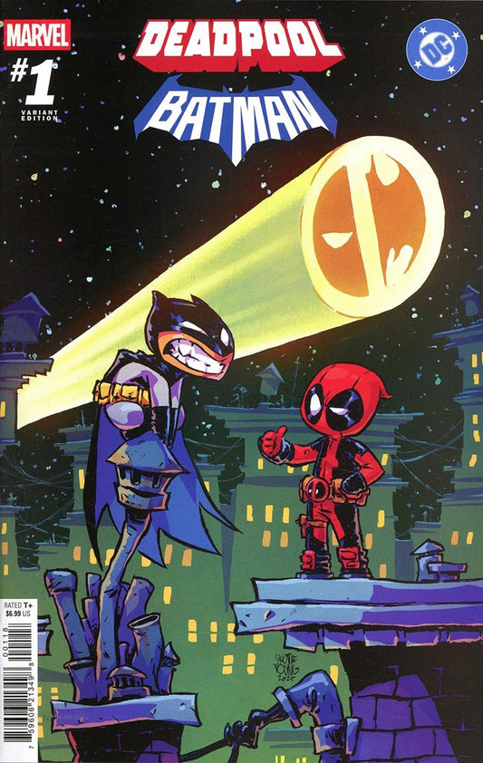 MARVEL DC DEADPOOL BATMAN #1 SKOTTIE YOUNG VARIANT