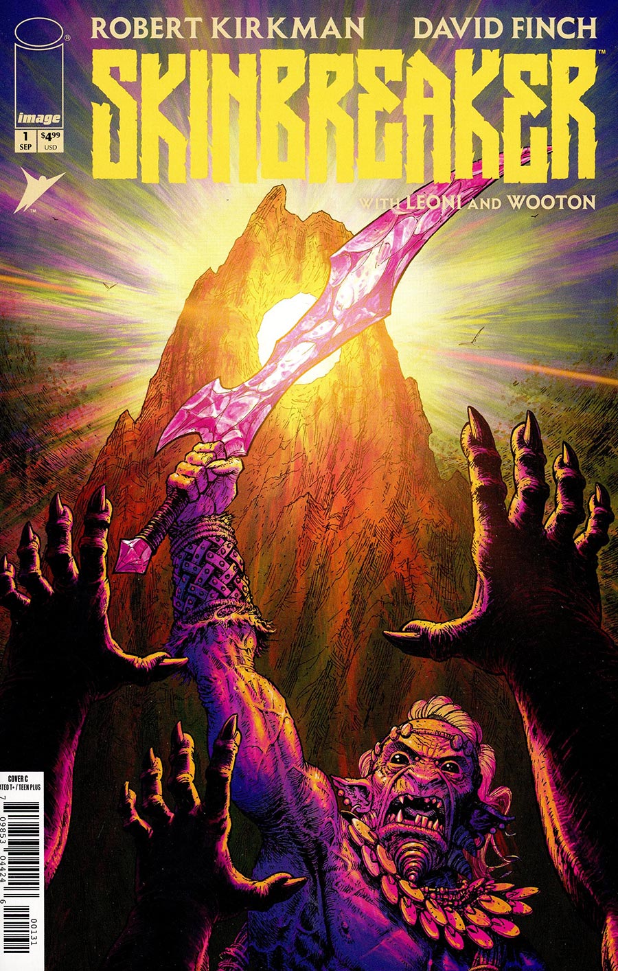 SKINBREAKER #1 COVER C 1:10 TONY MOORE VARIANT