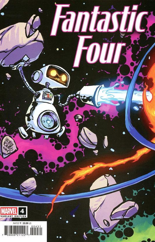 FANTASTIC FOUR #4 SKOTTIE YOUNG 5 PART CONNECTING VARIANT