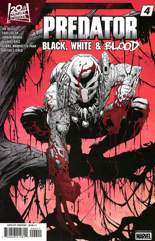 PREDATOR: BLACK, WHITE & BLOOD #4