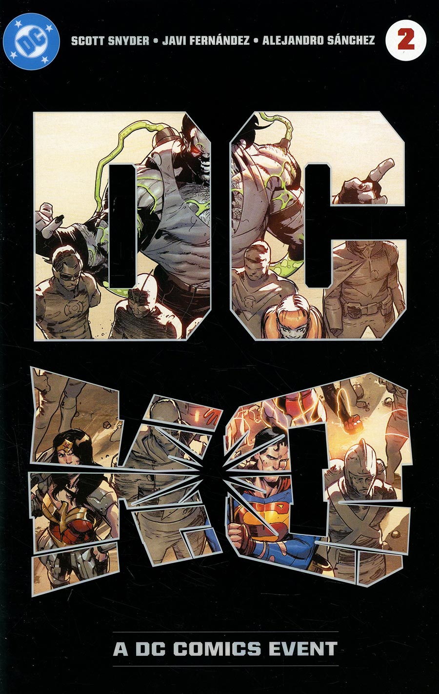 DC K.O. #2 (OF 5) COVER A JAVIER FERNANDEZ ACETATE