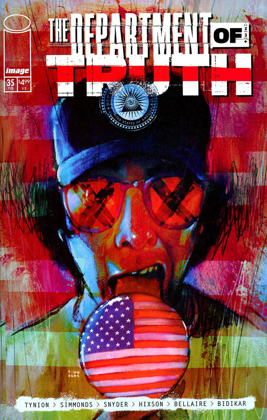 DEPARTMENT OF TRUTH #35 COVER A MARTIN SIMMONDS (MATURE) (Image 2026) Comic