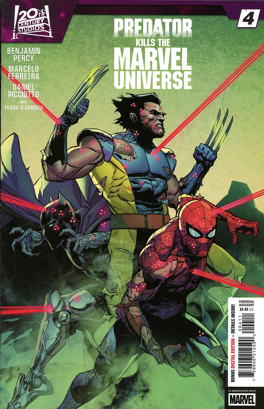 PREDATOR KILLS THE MARVEL UNIVERSE #4