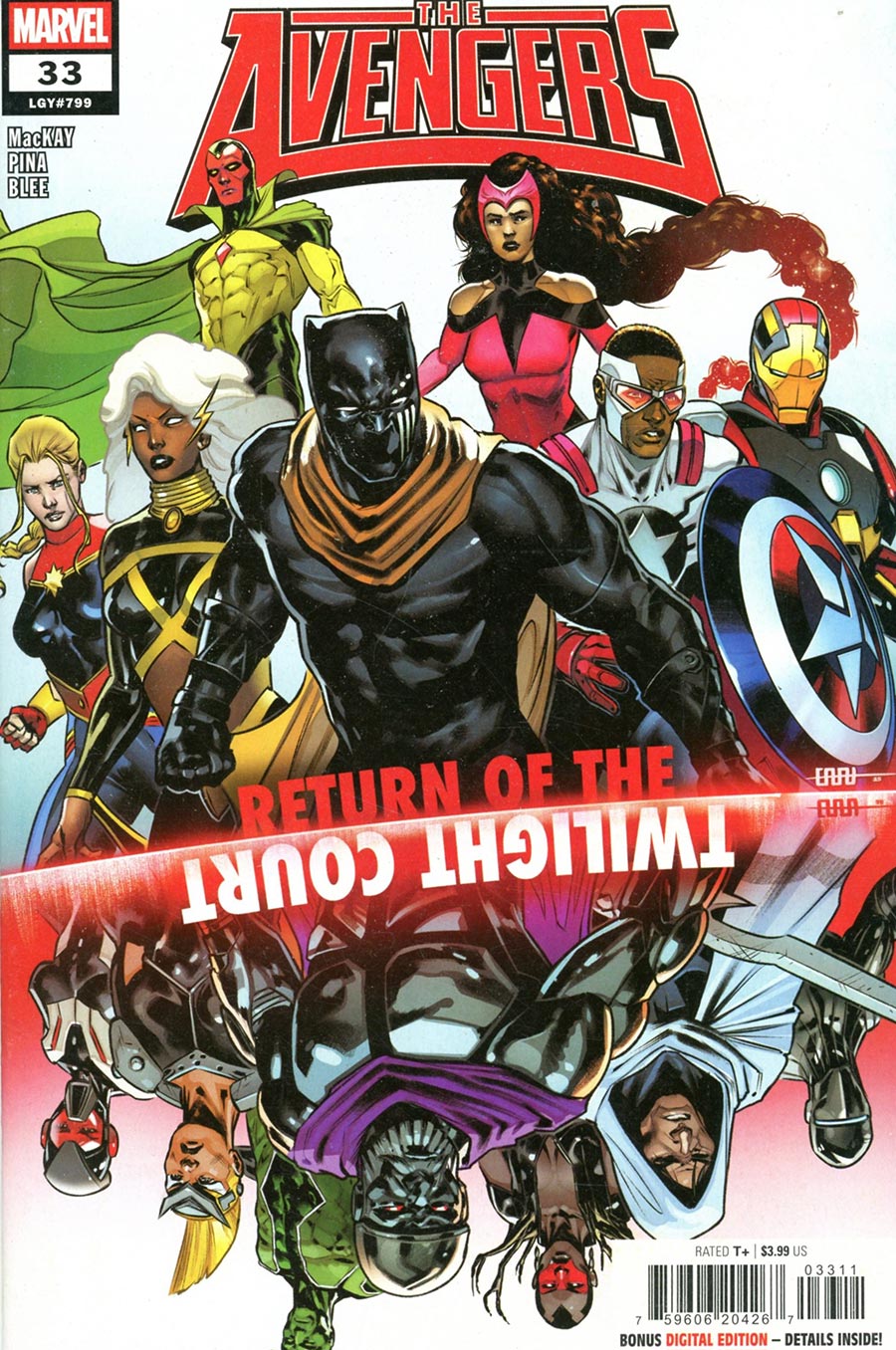 AVENGERS #33 (Marvel 2025) 1st Print Comic