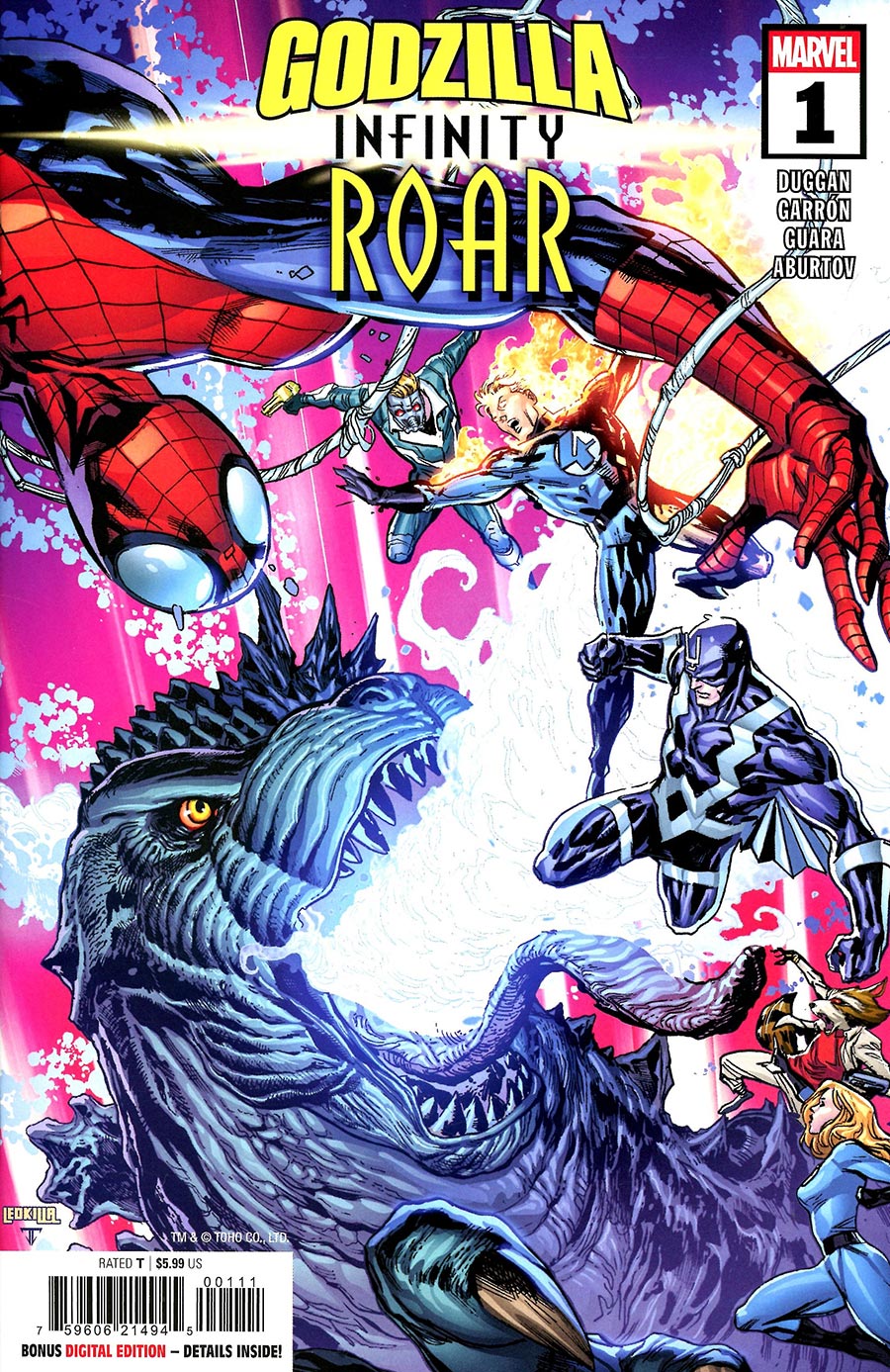 GODZILLA: INFINITY ROAR #1 (Marvel 2026) 1st Print Comic