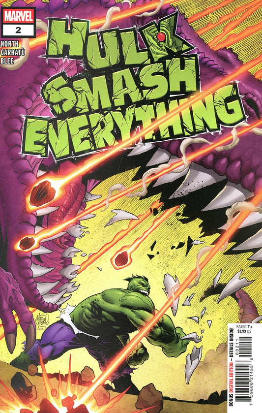 HULK: SMASH EVERYTHING #2 (Marvel 2026) 1st Print Comic