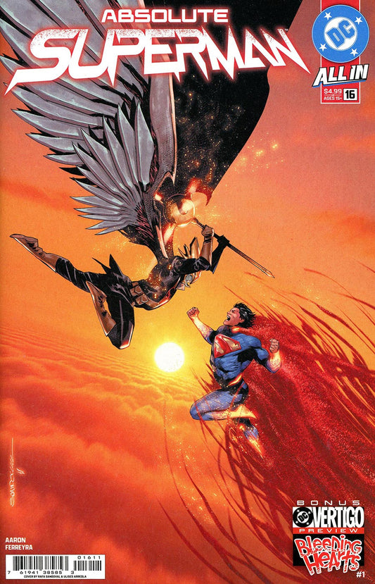 ABSOLUTE SUPERMAN #16 COVER A RAFA SANDOVAL (DC 2026) 1st Print Comic