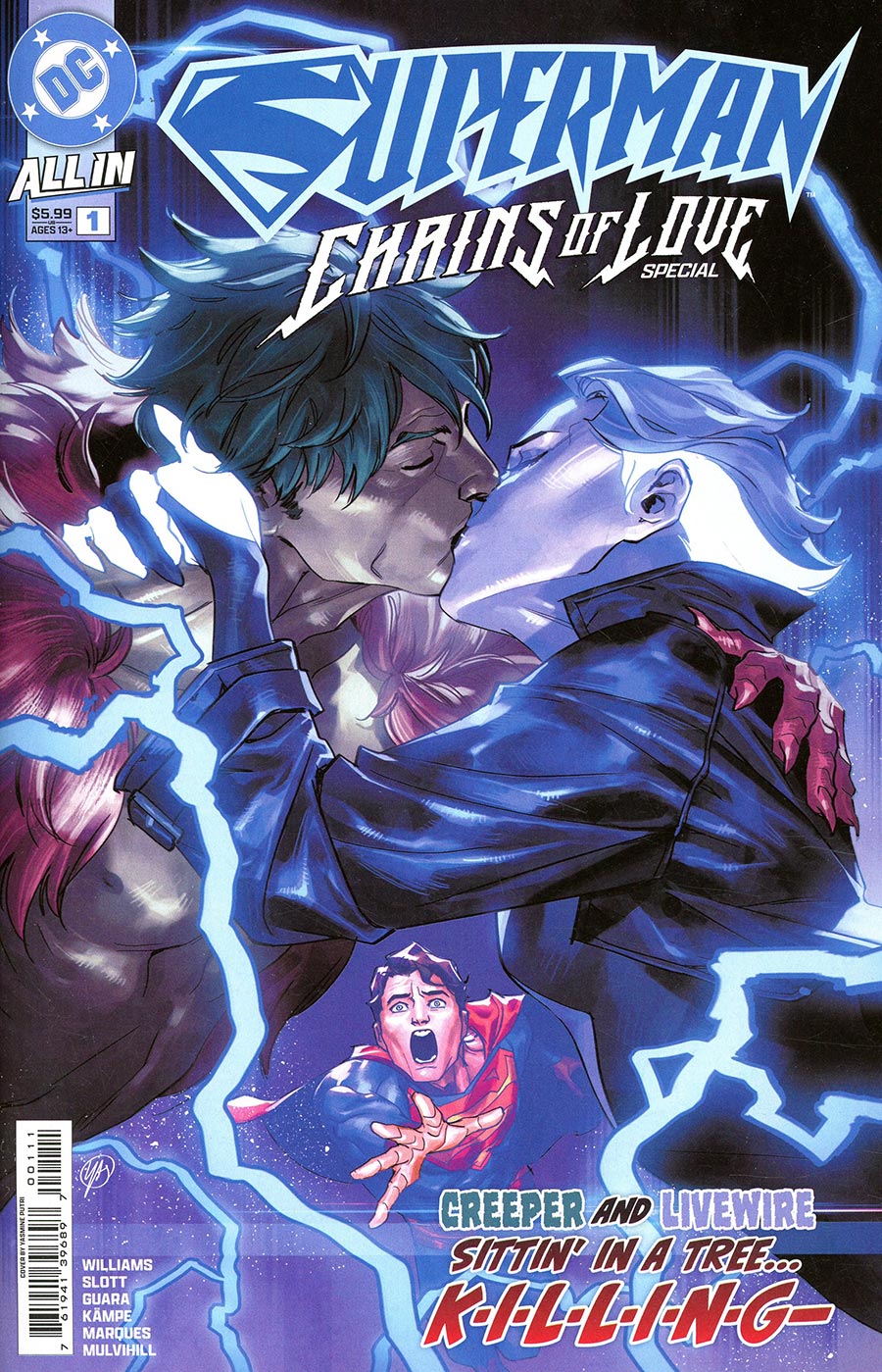 SUPERMAN CHAINS OF LOVE SPECIAL #1 (ONE SHOT) COVER A YASMINE PUTRI (2026) Comic
