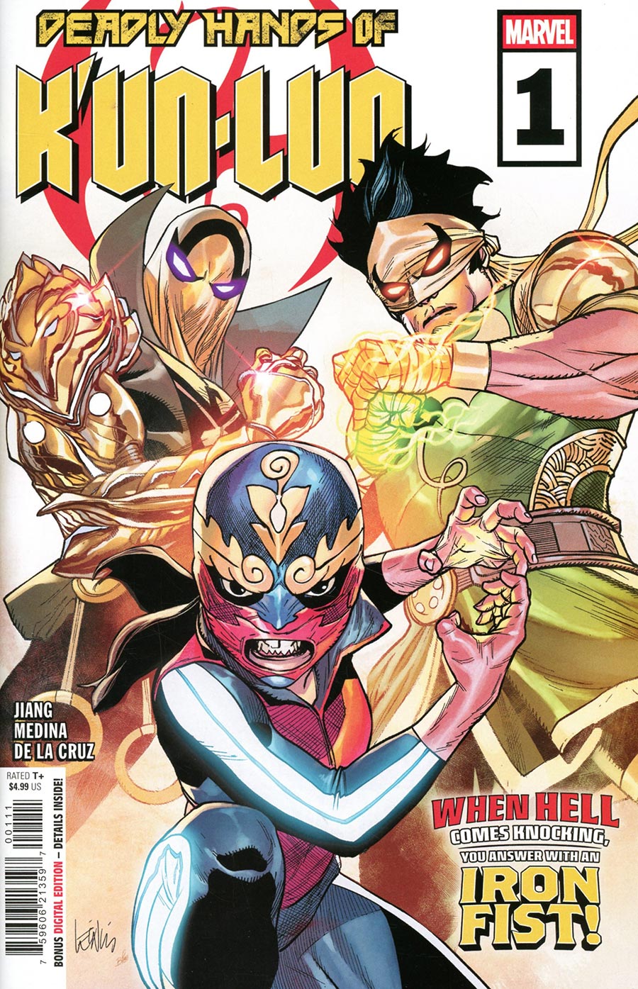 DEADLY HANDS OF K'UN LUN #1 (Marvel 2026) 1st Print Comic