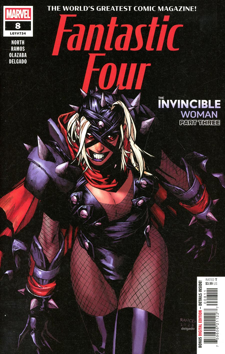 FANTASTIC FOUR #8 (Marvel 2026) 1st Print Comic