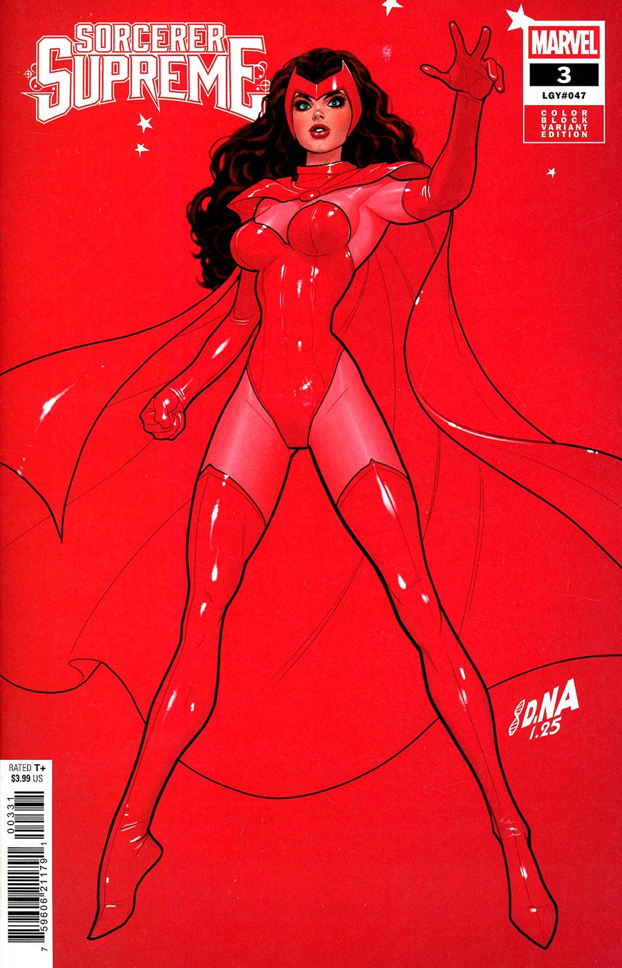 SORCERER SUPREME #3 DAVID NAKAYAMA COLOR BLOCK RED VARIANT