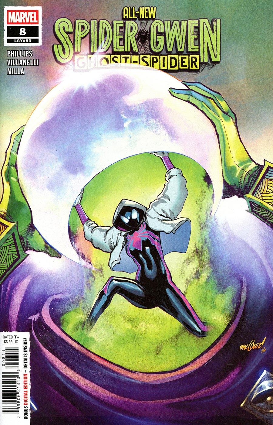 ALL NEW SPIDER GWEN: THE GHOST SPIDER #8 (Marvel 2026) 1st Print Comic