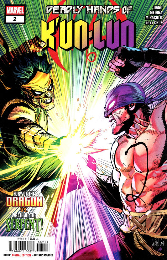 DEADLY HANDS OF K'UN LUN #2 (Marvel 2026) 1st Print Comic
