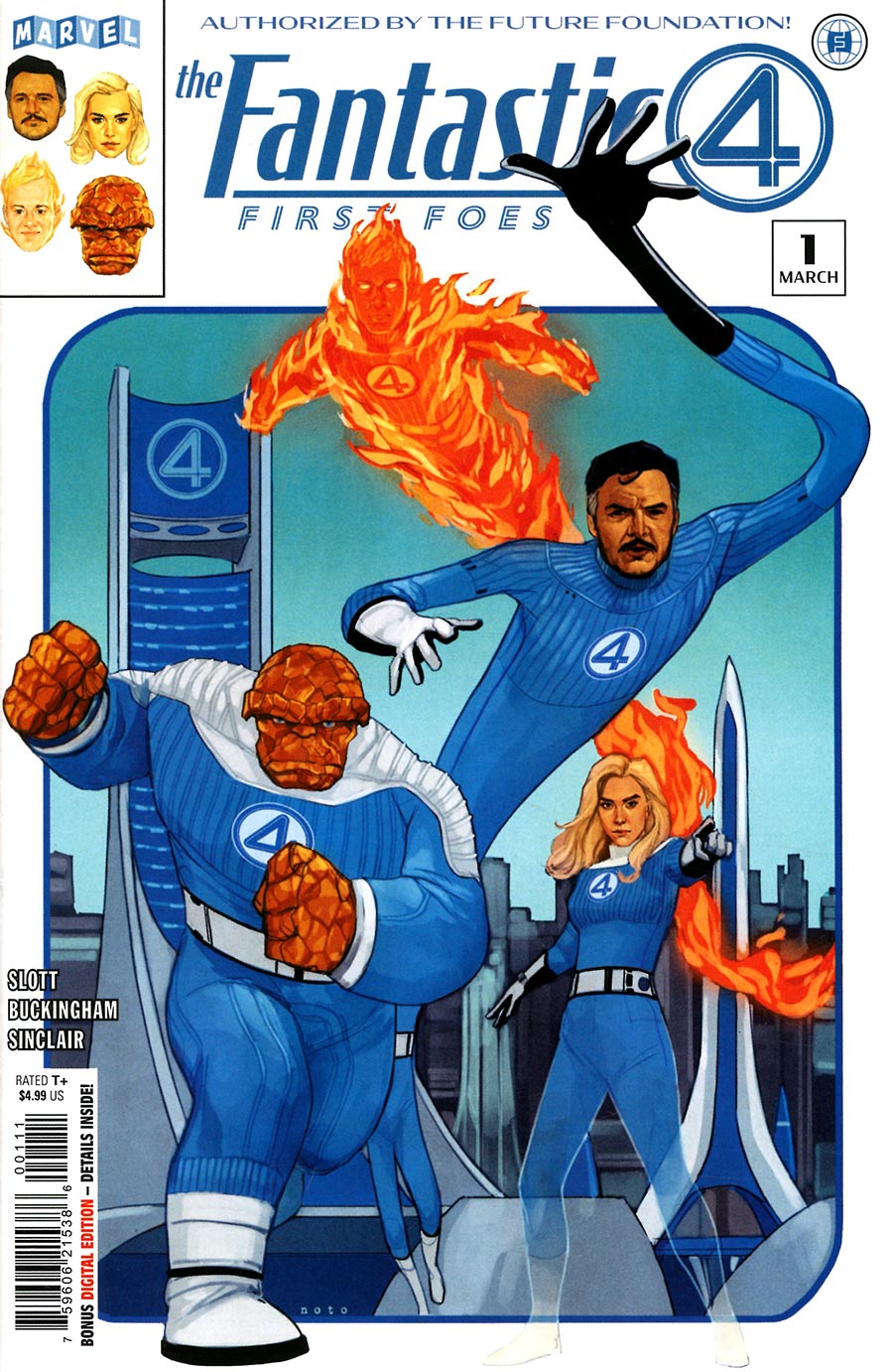 FANTASTIC FOUR: FIRST FOES #1 (Marvel 2026) 1st Print Comic
