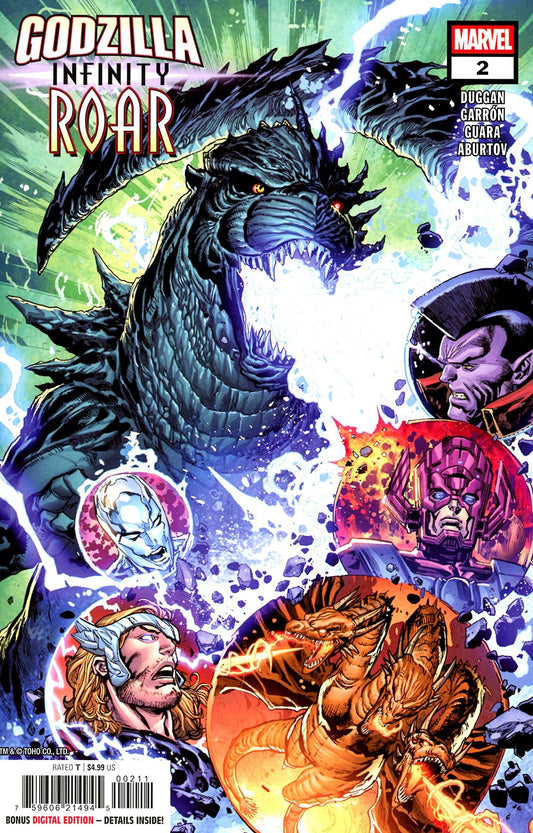 GODZILLA: INFINITY ROAR #2 (Marvel 2026) 1st Print Comic