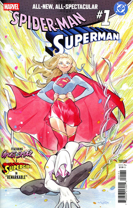 MARVEL/DC: SPIDER-MAN/SUPERMAN #1 PEACH MOMOKO VARIANT (Marvel 2026) Comic